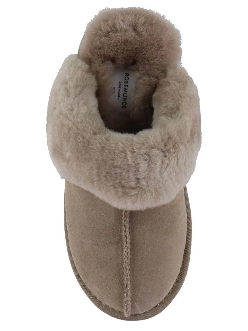 Sydney shearling slippers - elk brown - Image 2
