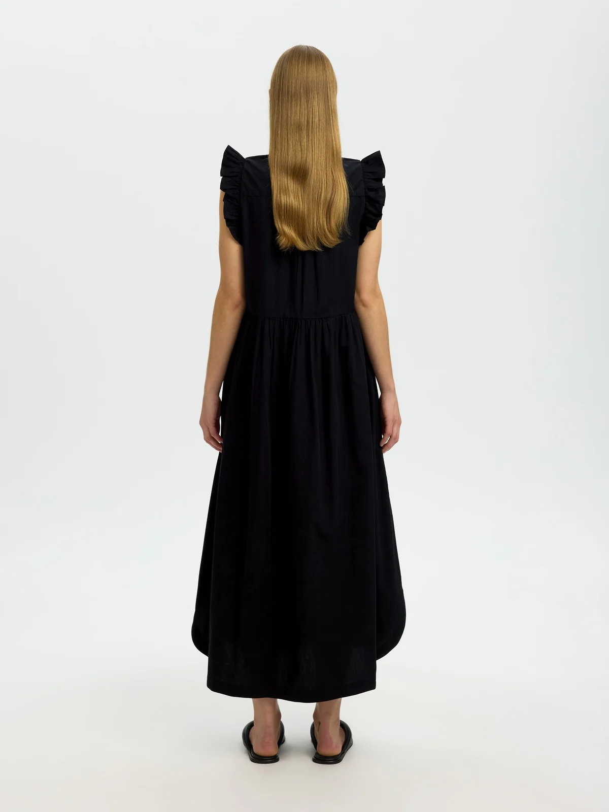 Blair ida lang kjole - black - Image 2