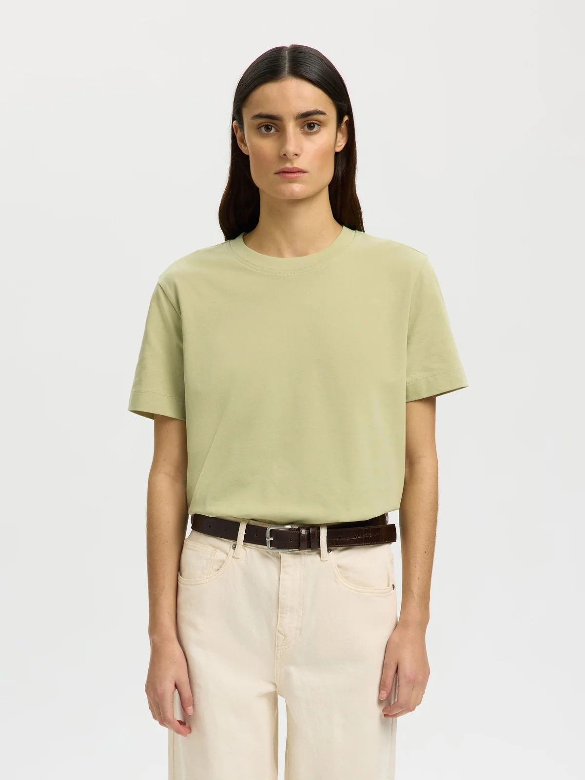 Essential boxy t-skjorte - lint - Image 2