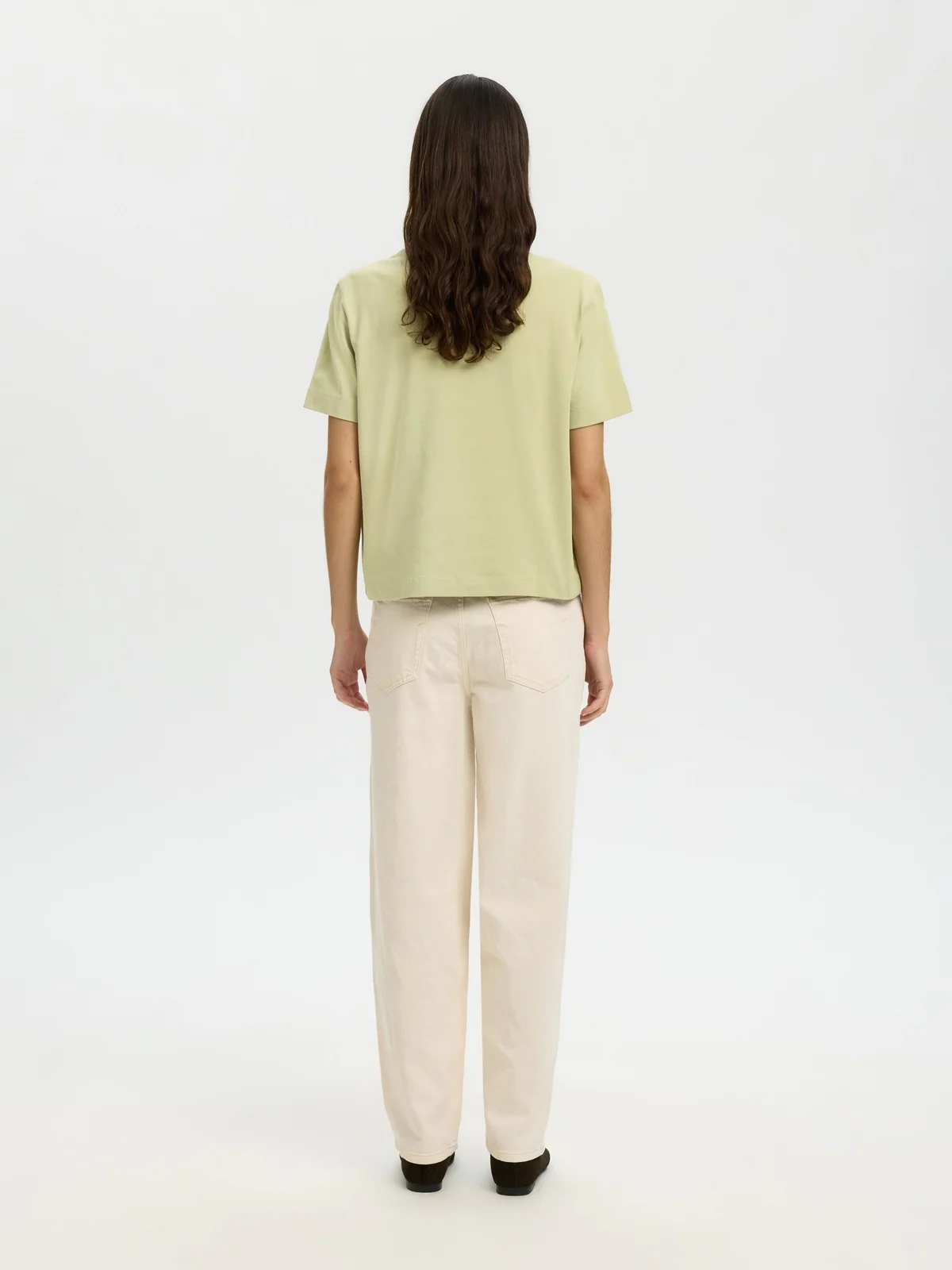 Essential boxy t-skjorte - lint - Image 3