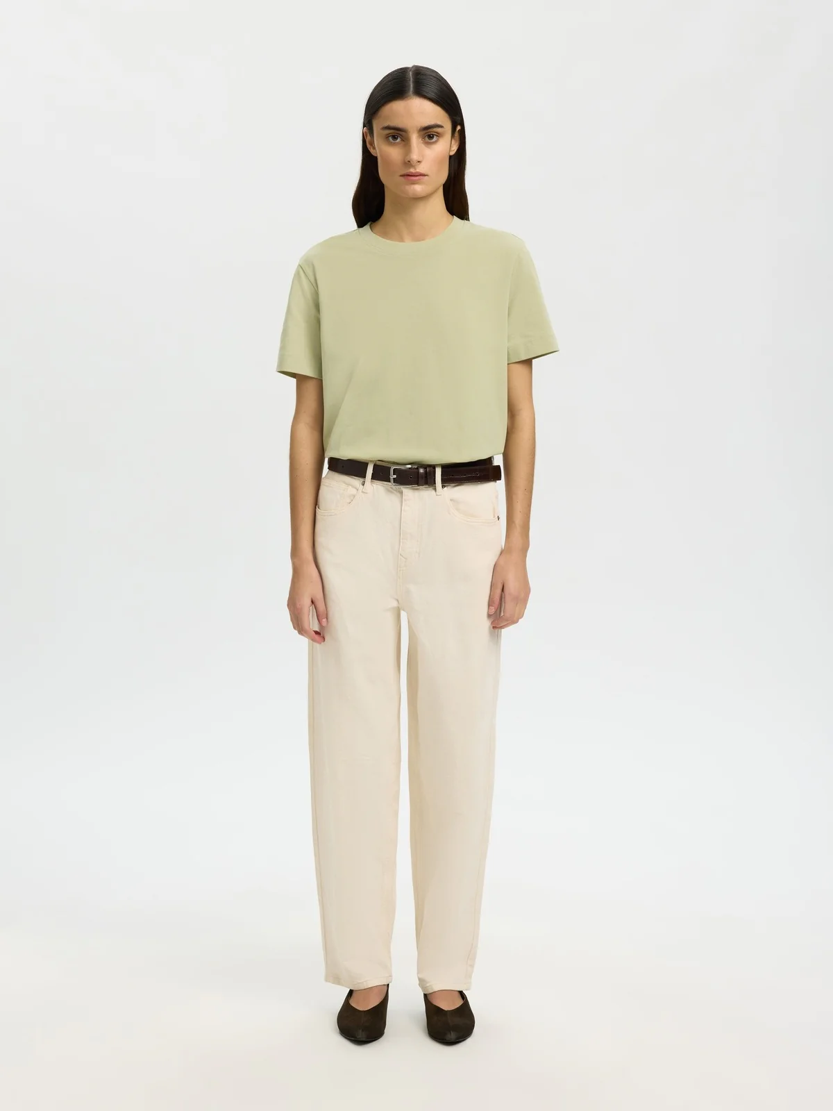 Essential boxy t-skjorte - lint - Image 6