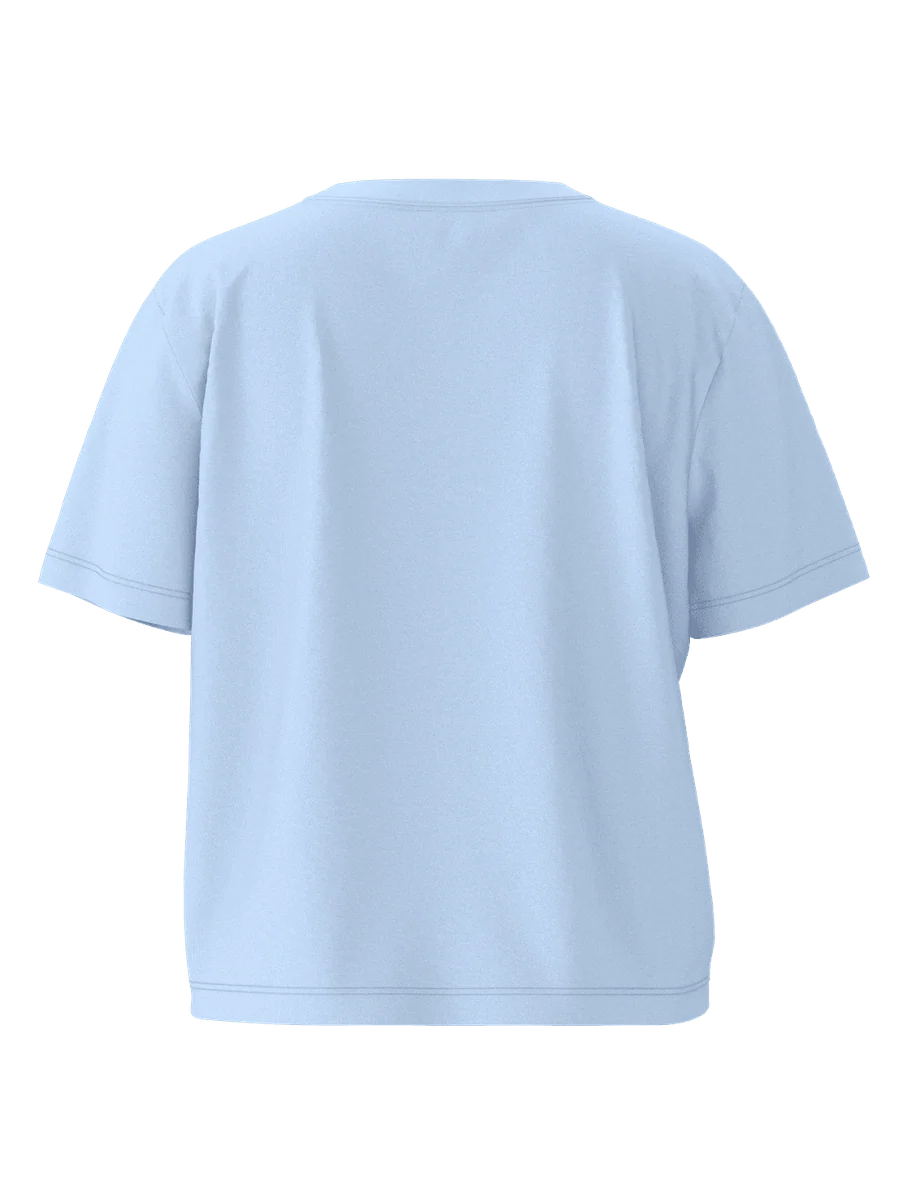 Essential boxy t-skjortes - cashmere blue - Image 2
