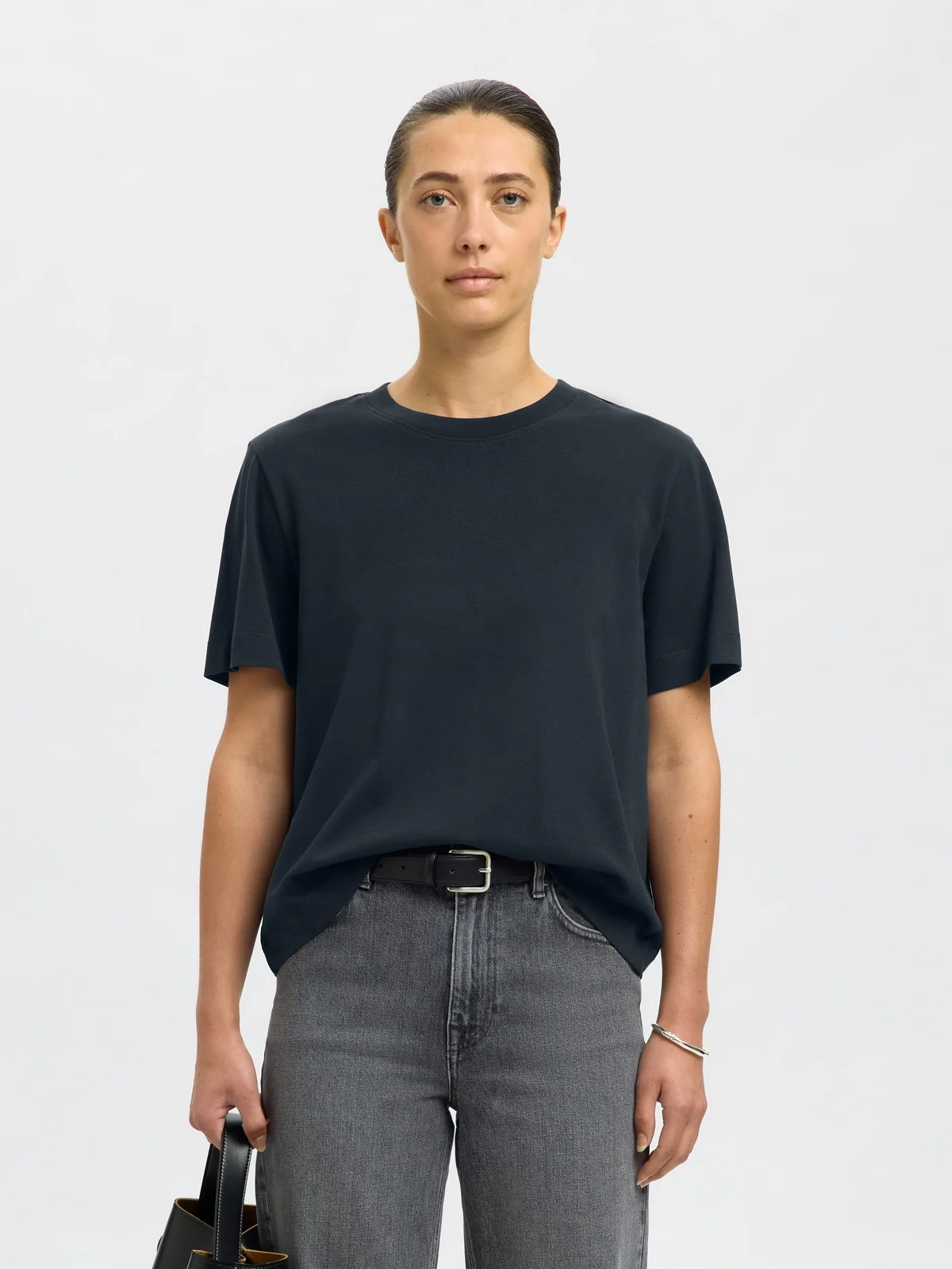 Essential boxy tee - dark sapphire - Image 3