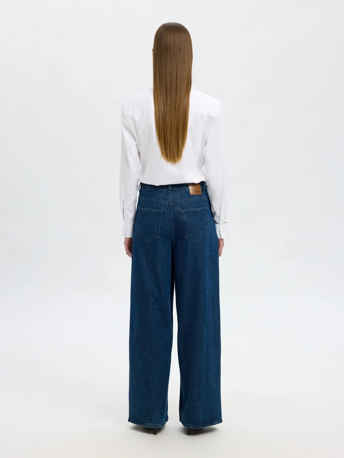 Extra wide selma noa jeans - dark blue denim - Image 2