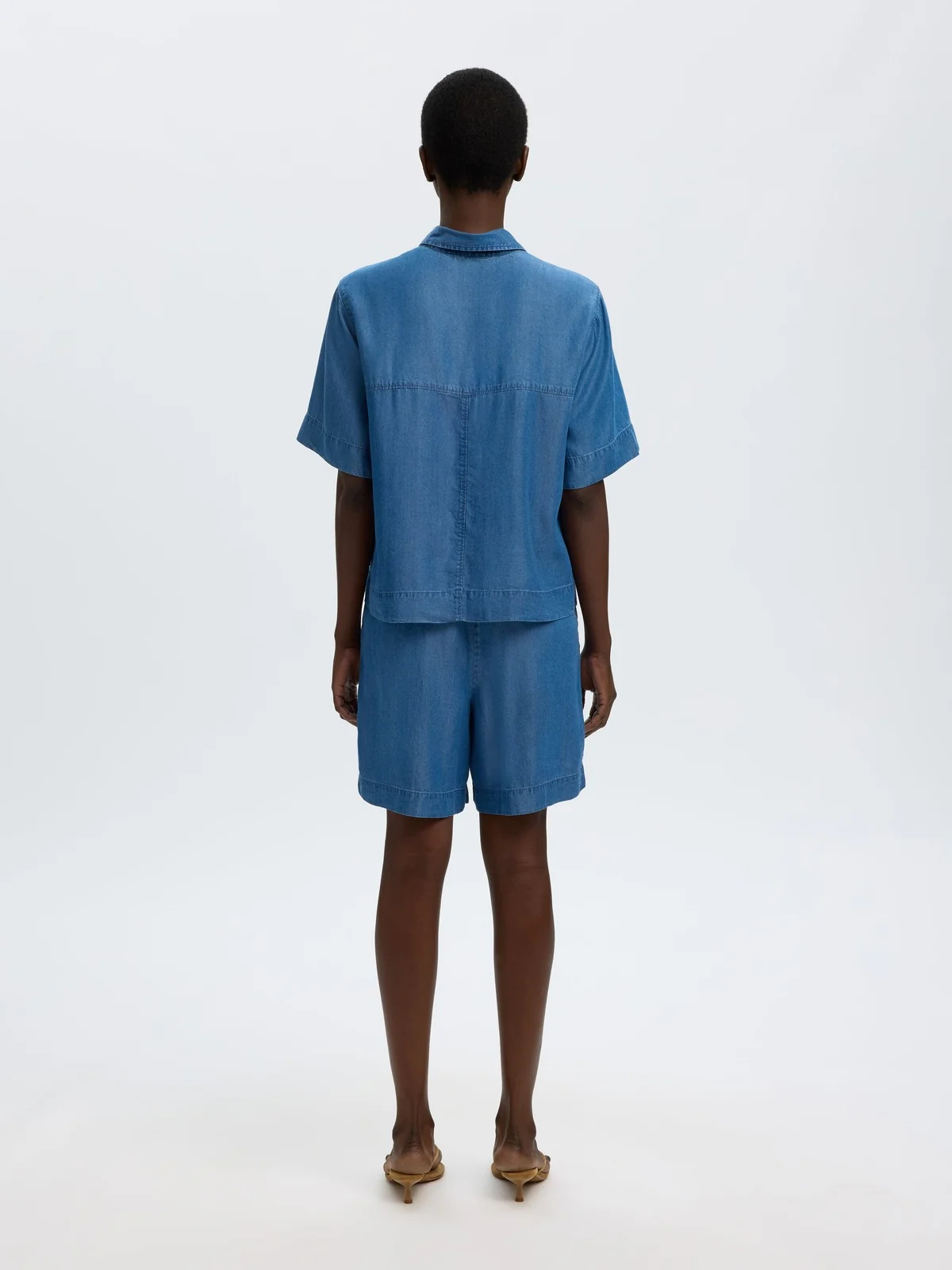 Janna polo t-skjorte - medium blue denim - Image 2