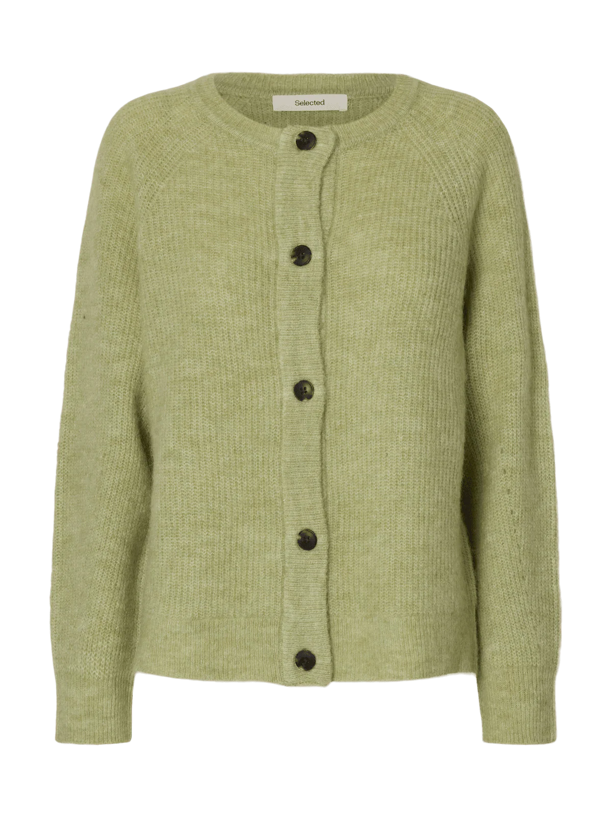 Lulu knit short cardigan - lint