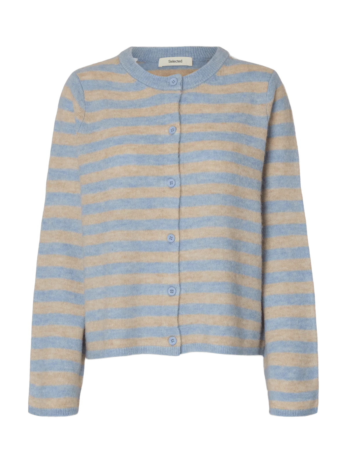 Lulu new knit cardigan - cashmere blue