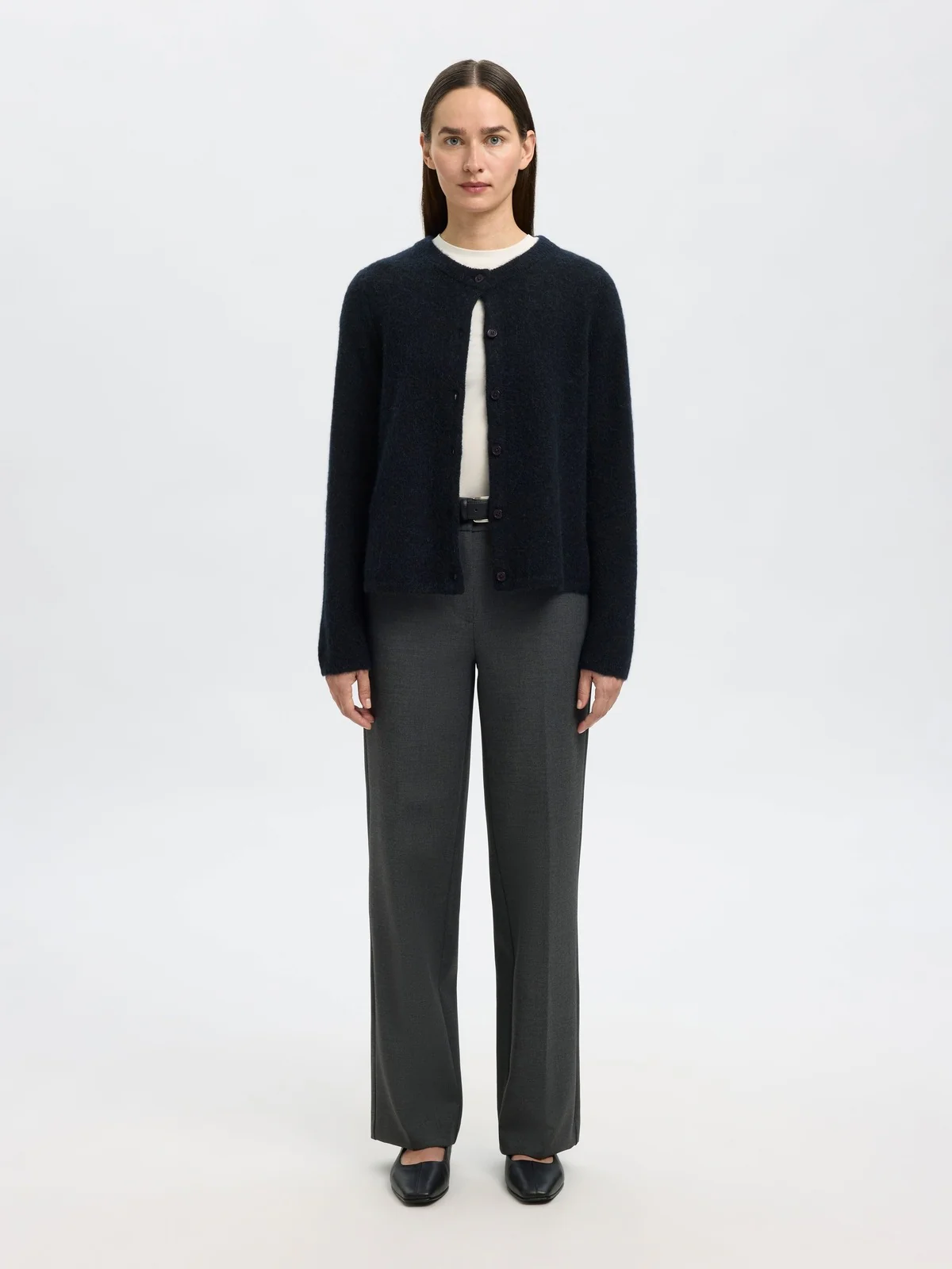 Lulu new knit cardigan - dark sapphire - Image 4