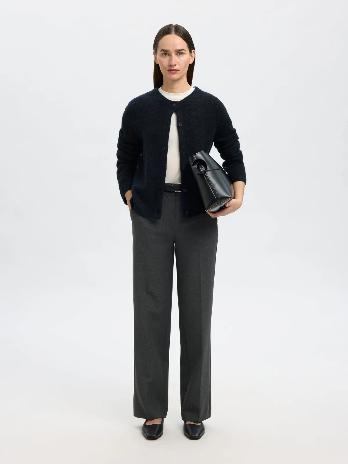 Lulu new knit cardigan - dark sapphire - Image 5