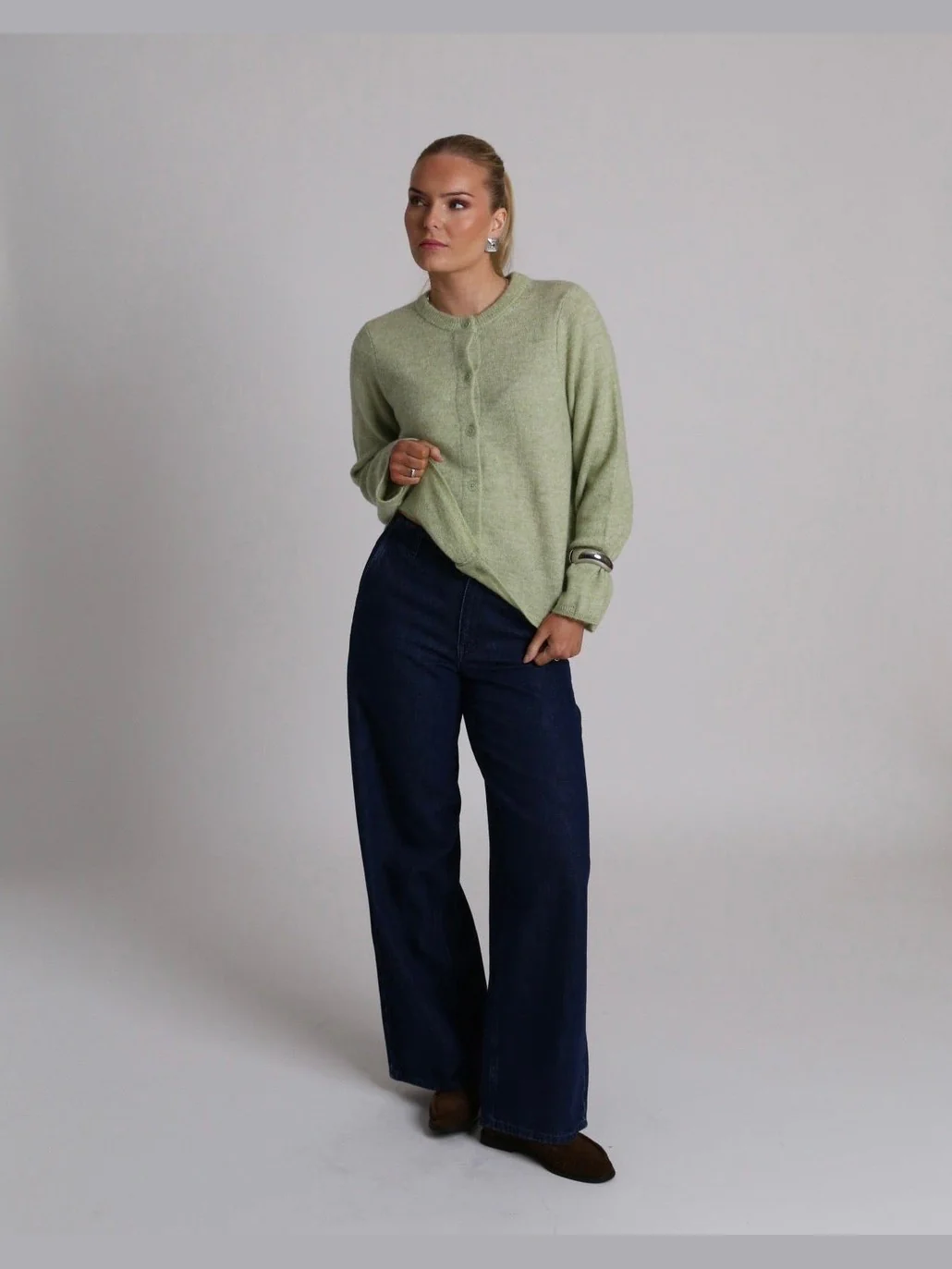 Lulu new knit cardigan - lint - Image 6
