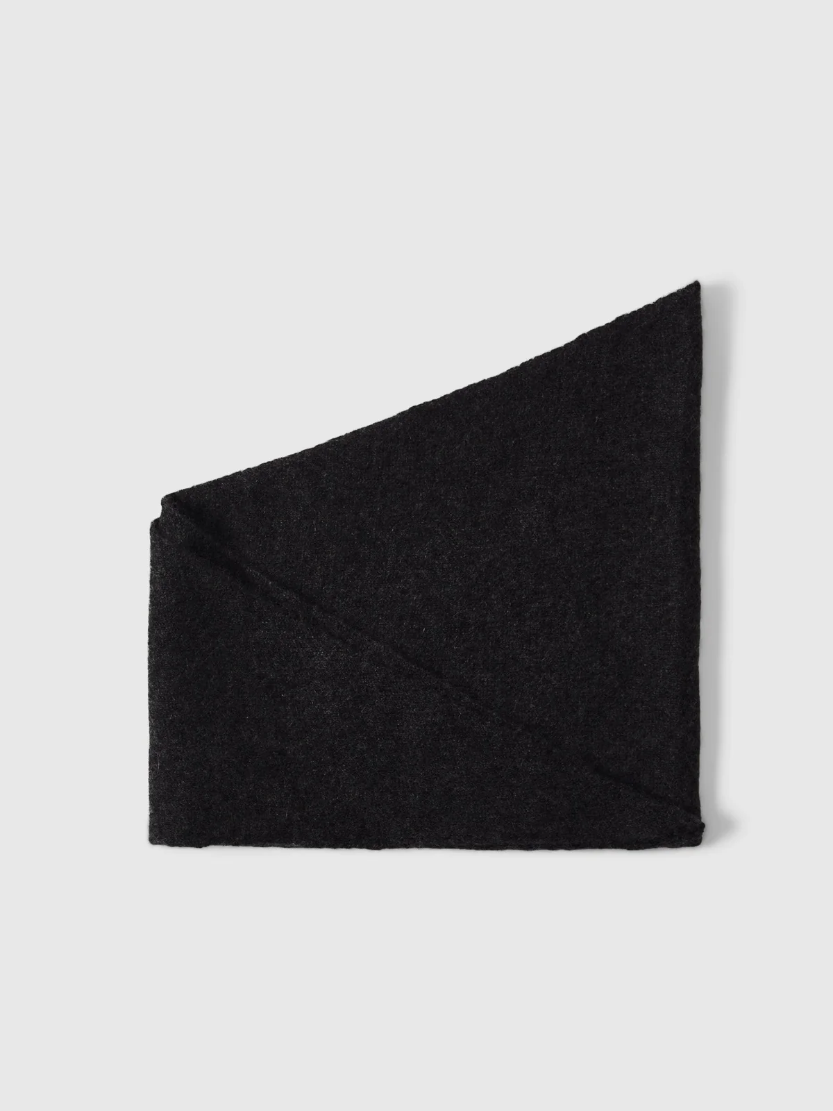 Maria narrow cashmere skjerf - black - Image 2