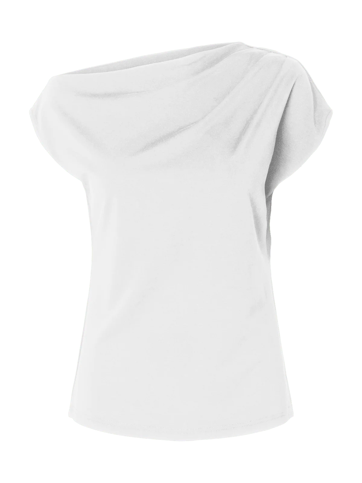 Molly topp - bright white