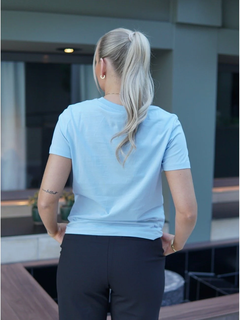 My essential t-skjorte - cashmere blue - Image 2
