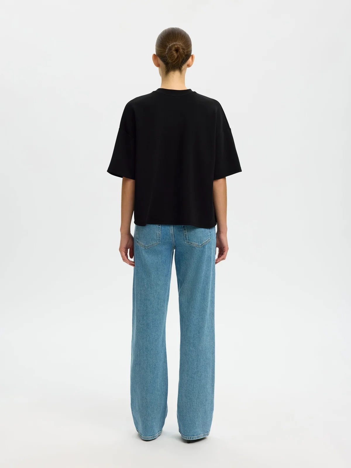 Oversized tenny t-skjorte - black - Image 9
