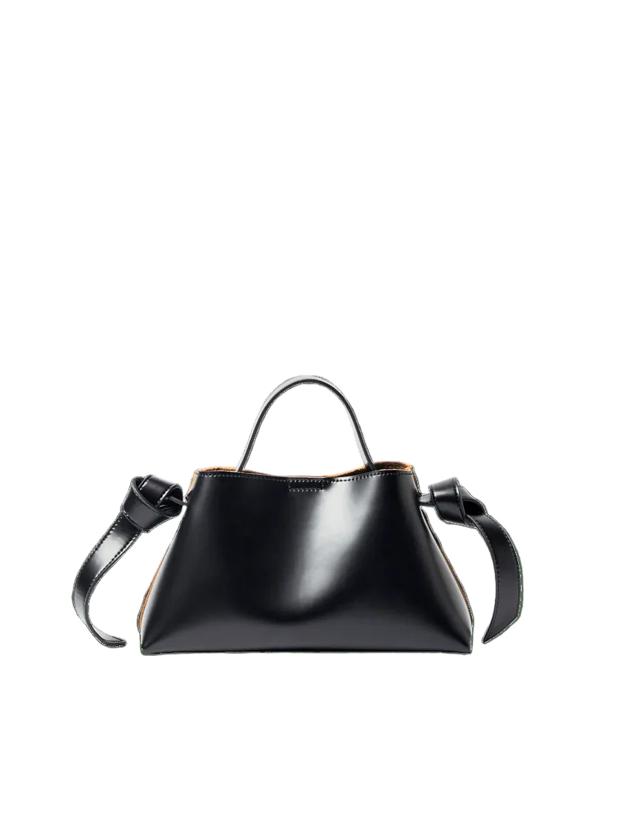 Stella mini leather veske - black