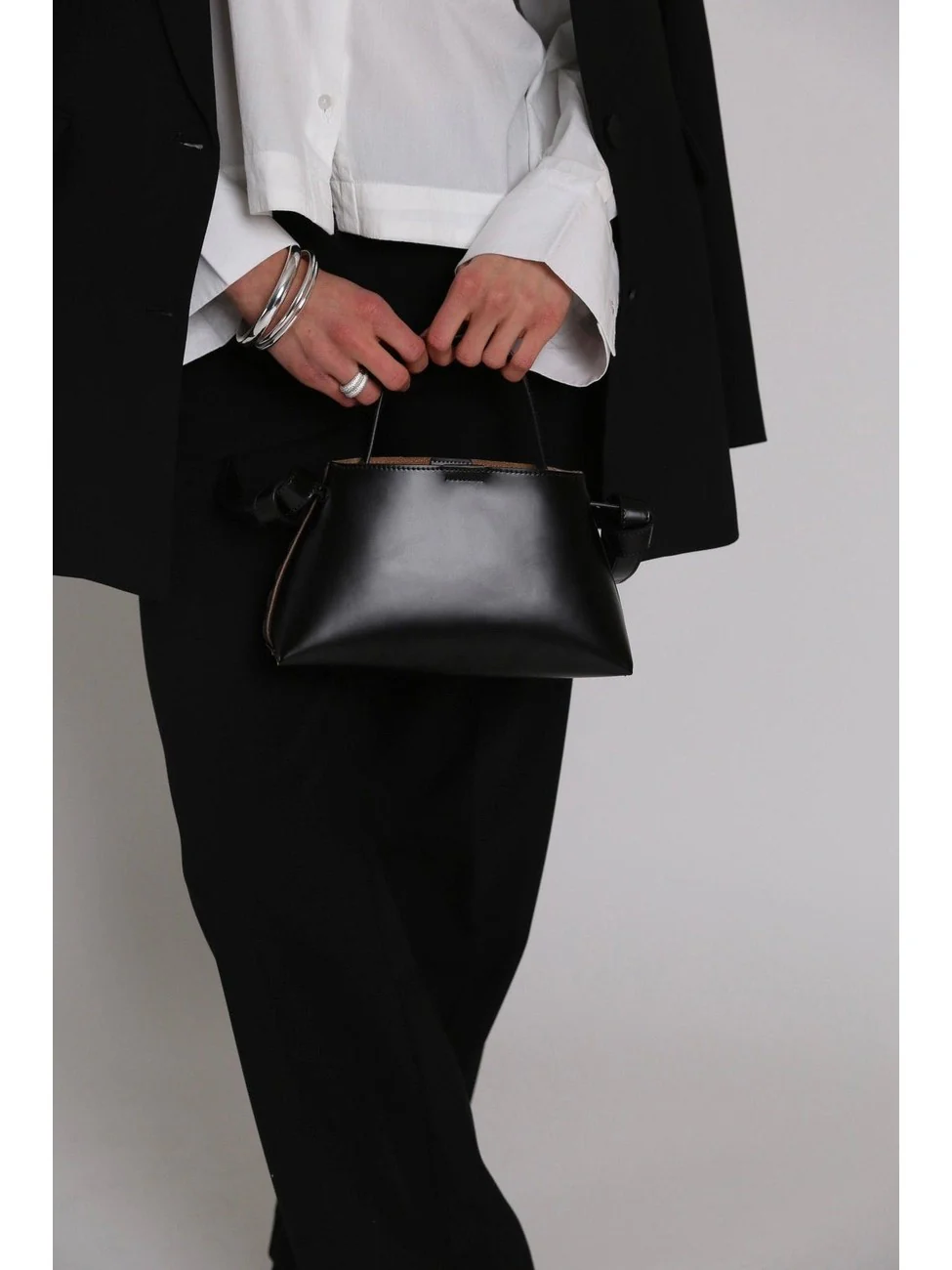 Stella mini leather veske - black - Image 5