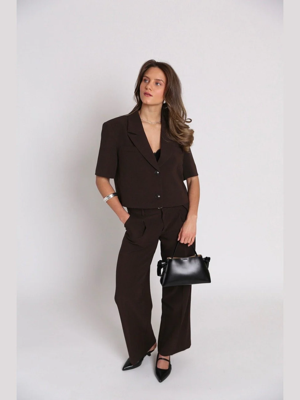 Stella mini leather veske - black - Image 6