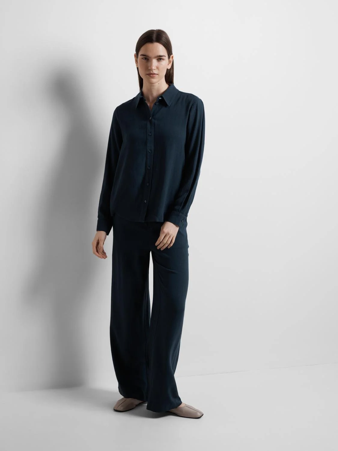 Viva gulia linbukse - dark sapphire - Image 6