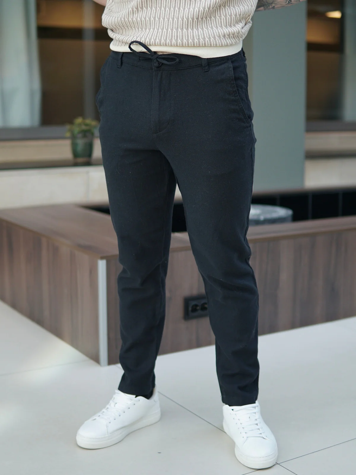 Brody linbukse - black - Image 3