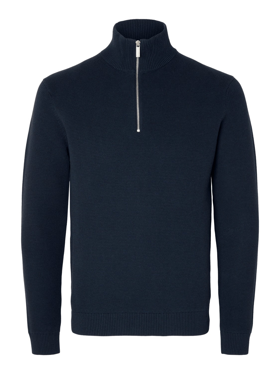 Dane knit half zip genser - sky captain