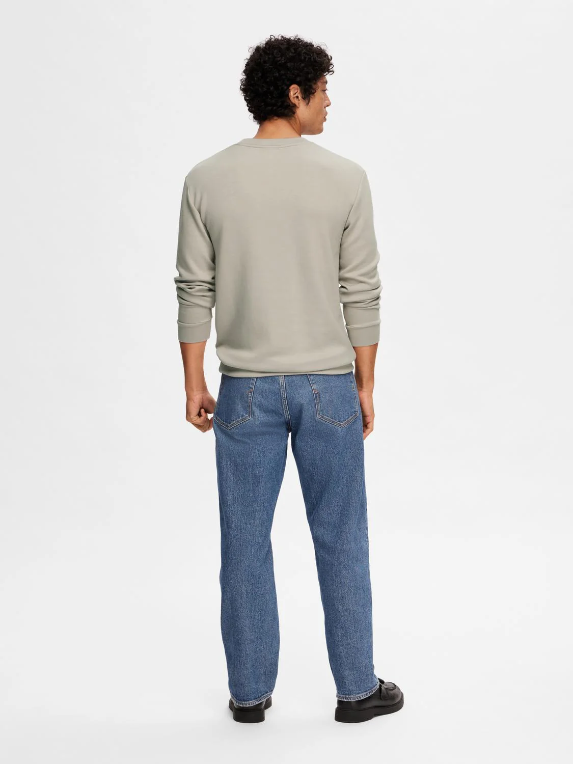 Emanuel soft crew neck genser - pure cashmere - Image 4