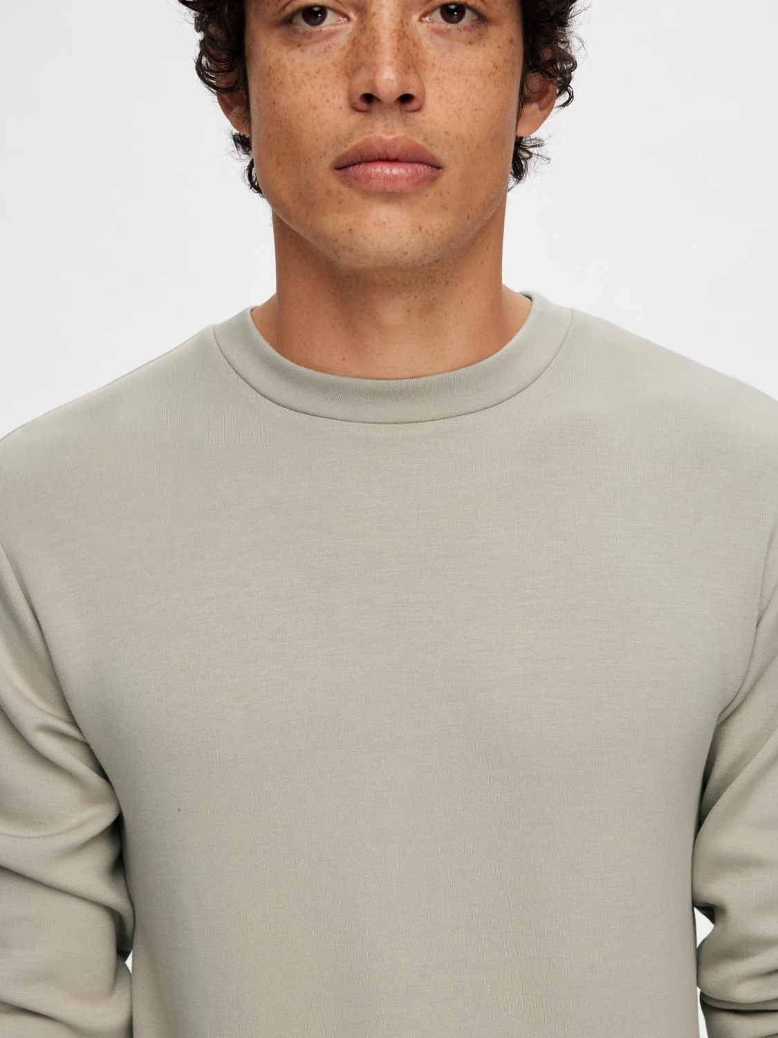 Emanuel soft crew neck genser - pure cashmere - Image 5