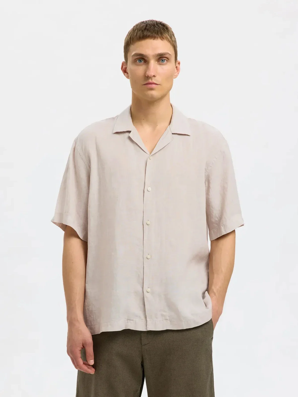 Kylian lin skjorte resort - pure cashmere - Image 4