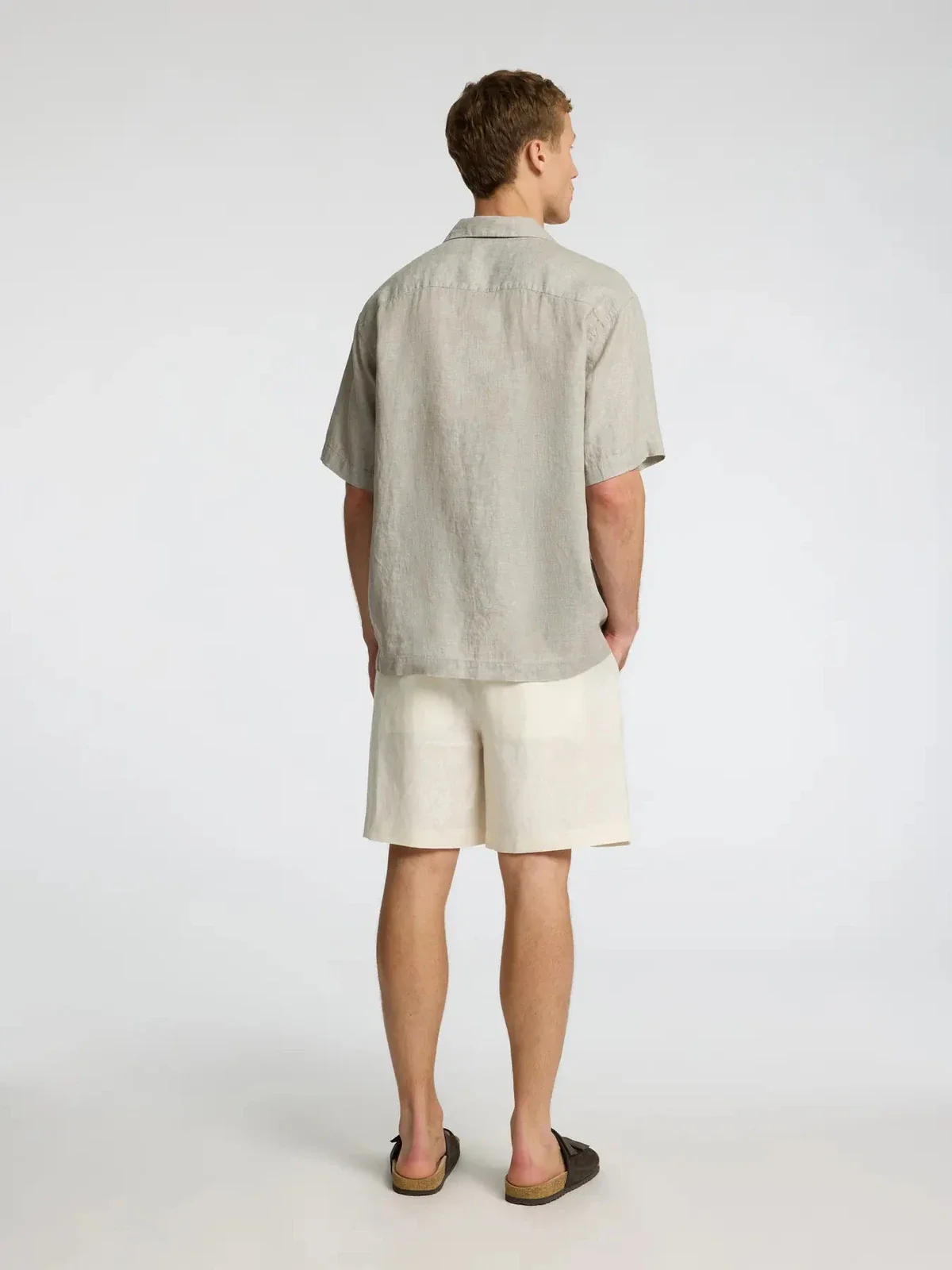 Kylian lin skjorte resort - vetiver - Image 4