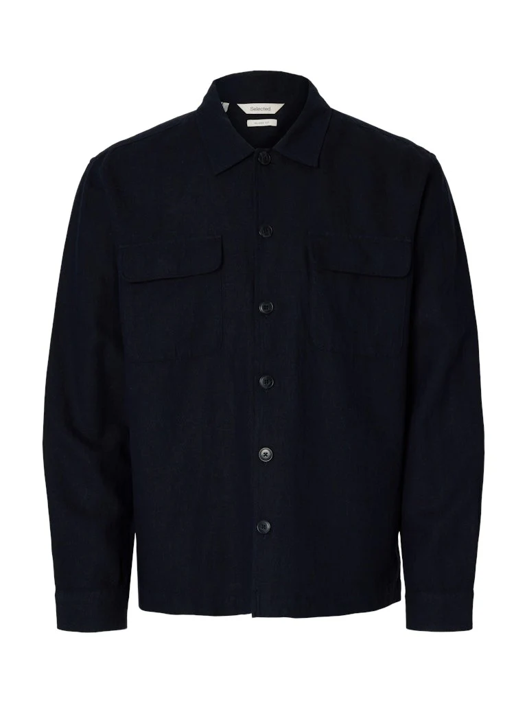 Leroy lin overshirt - sky captain