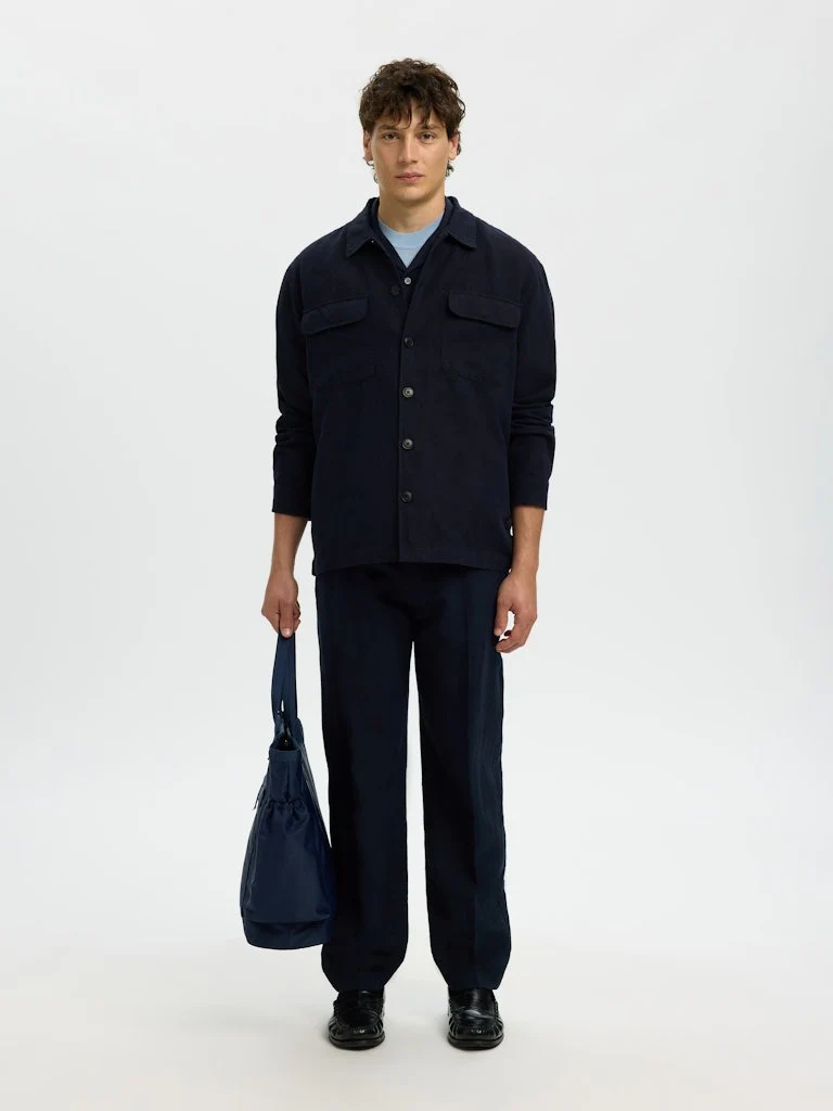 Leroy lin overshirt - sky captain - Image 2
