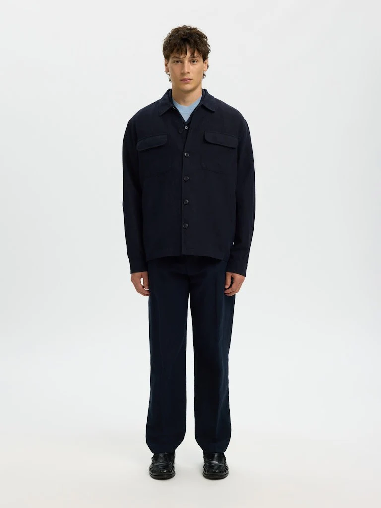 Leroy lin overshirt - sky captain - Image 4