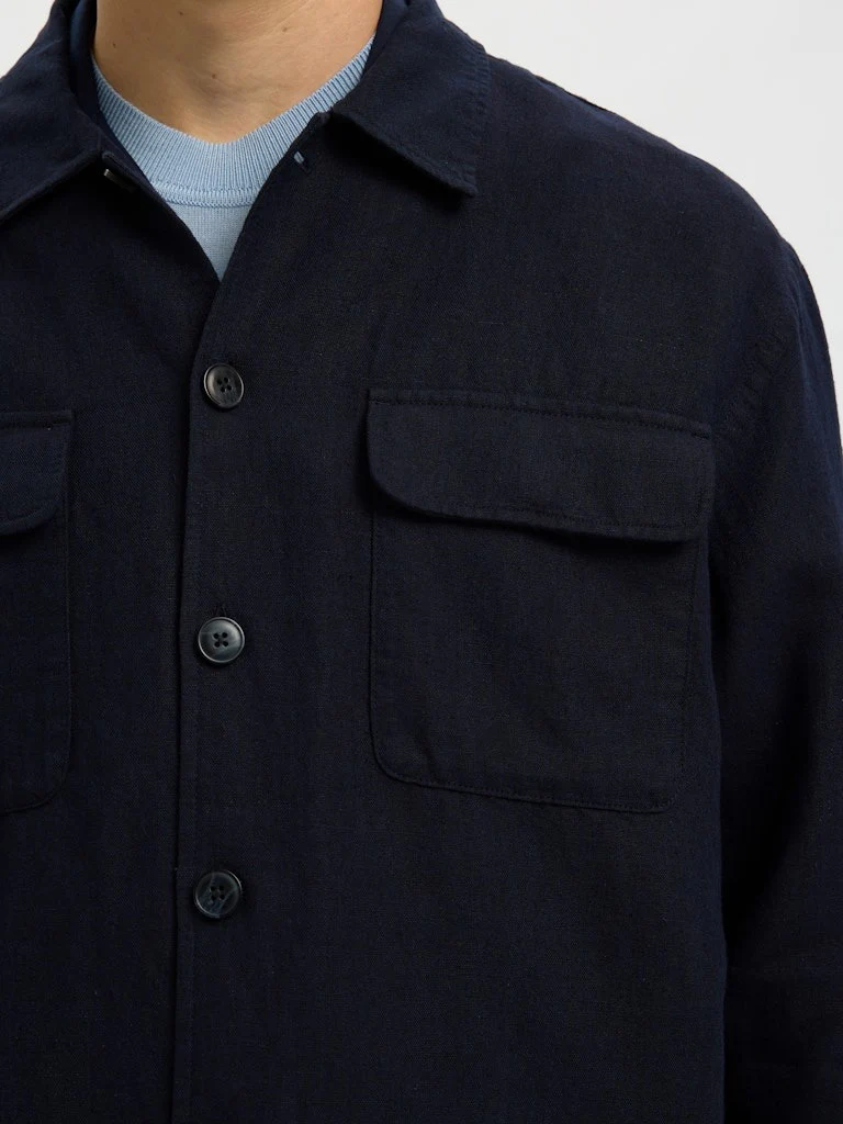 Leroy lin overshirt - sky captain - Image 5