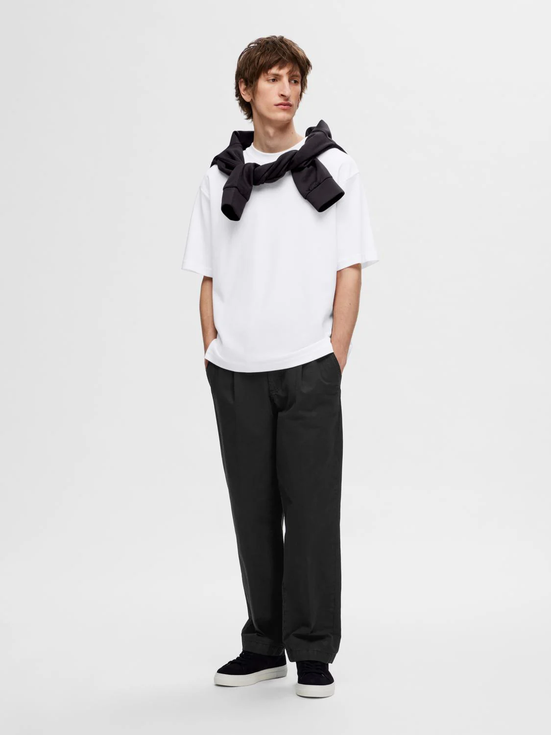 Loose oscar t-skjorte - bright white - Image 2
