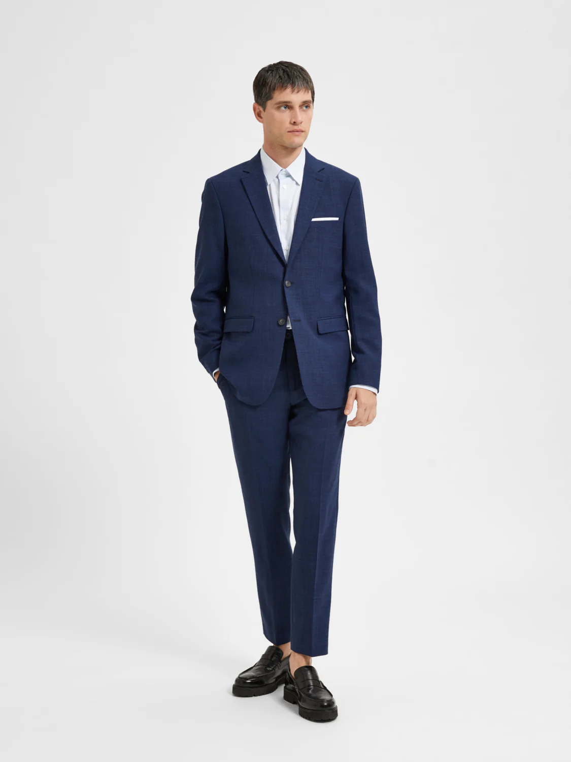 Oasis lin blazer - dark navy - Image 4