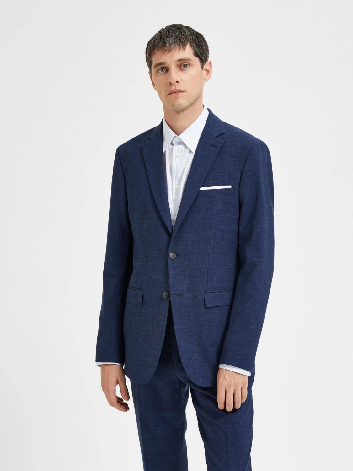 Oasis lin blazer - dark navy - Image 5