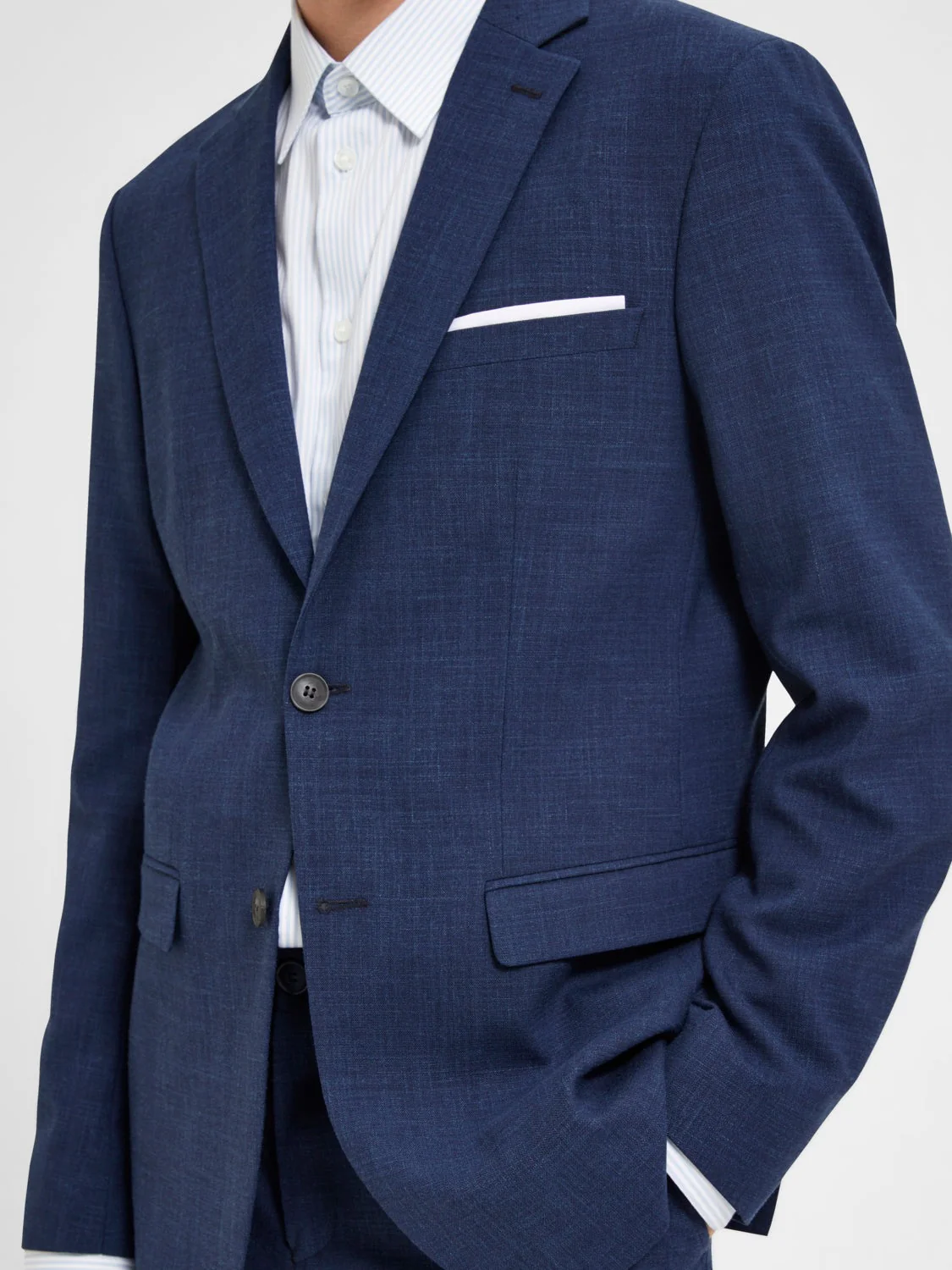 Oasis lin blazer - dark navy - Image 7