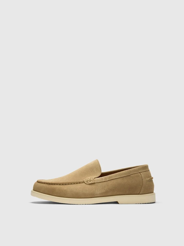 Owen suede clean loafer - sand