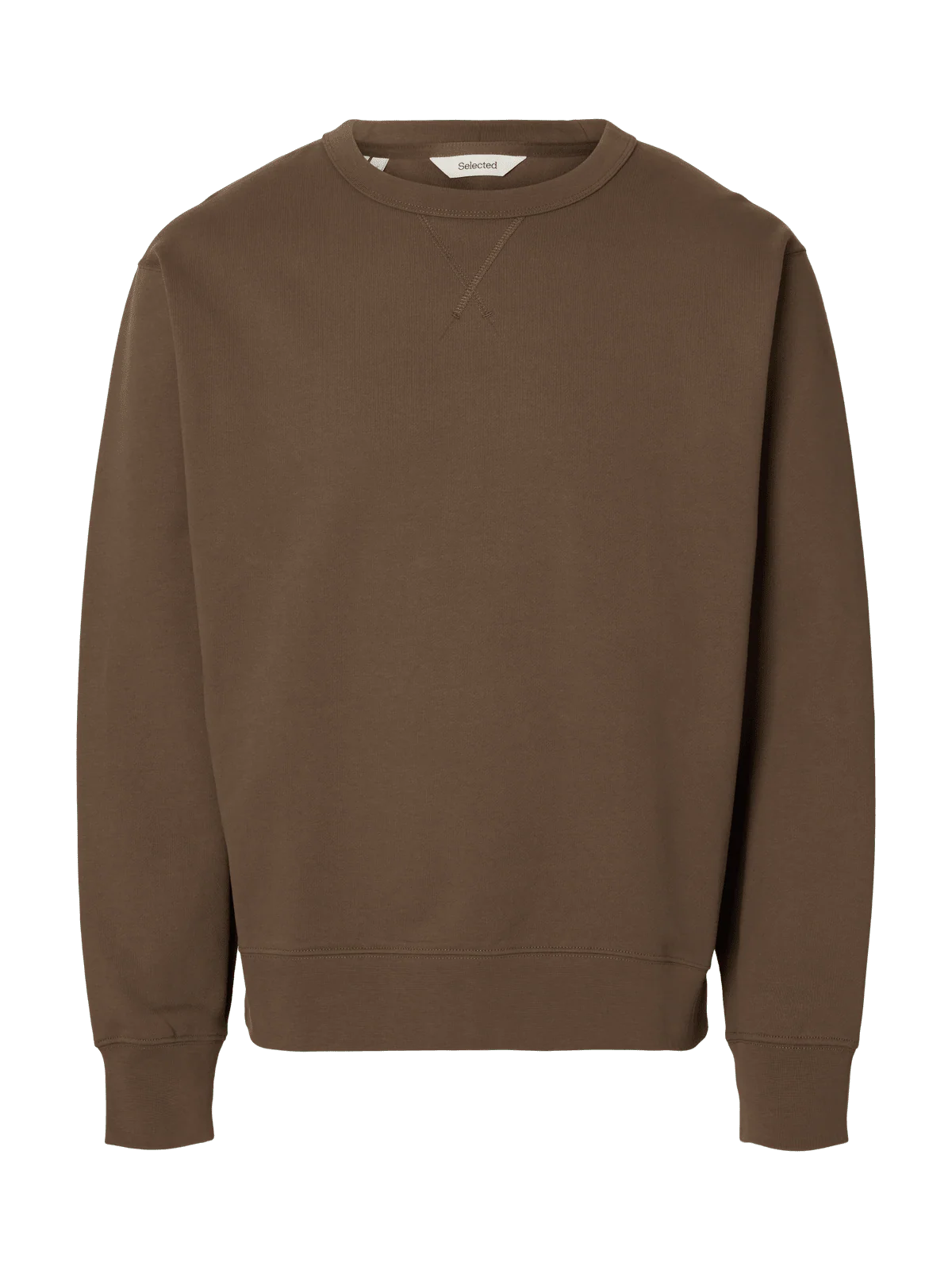 Relaxluke sweat crew neck - chocolate chip