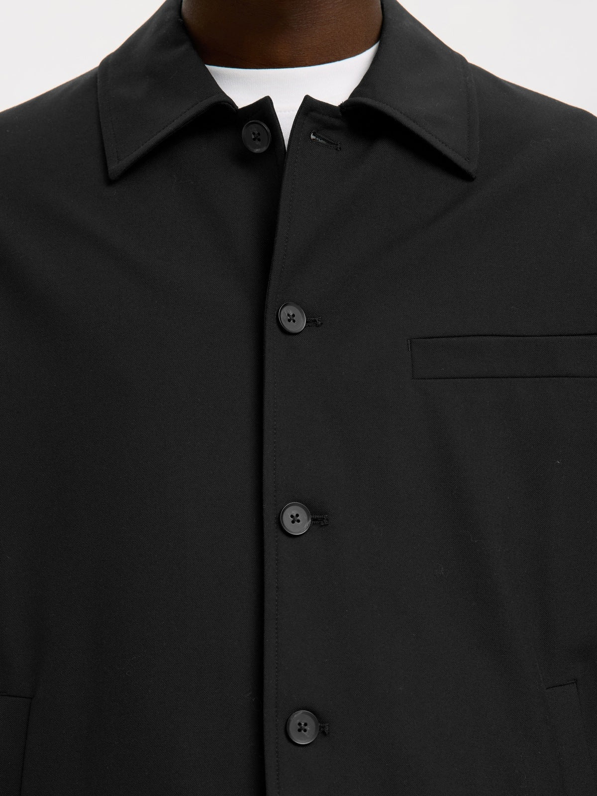 Robert overshirt - black - Image 3