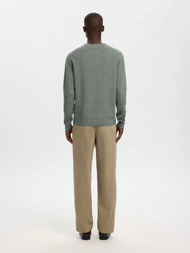 Ross knit crewneck - balsam green - Image 3