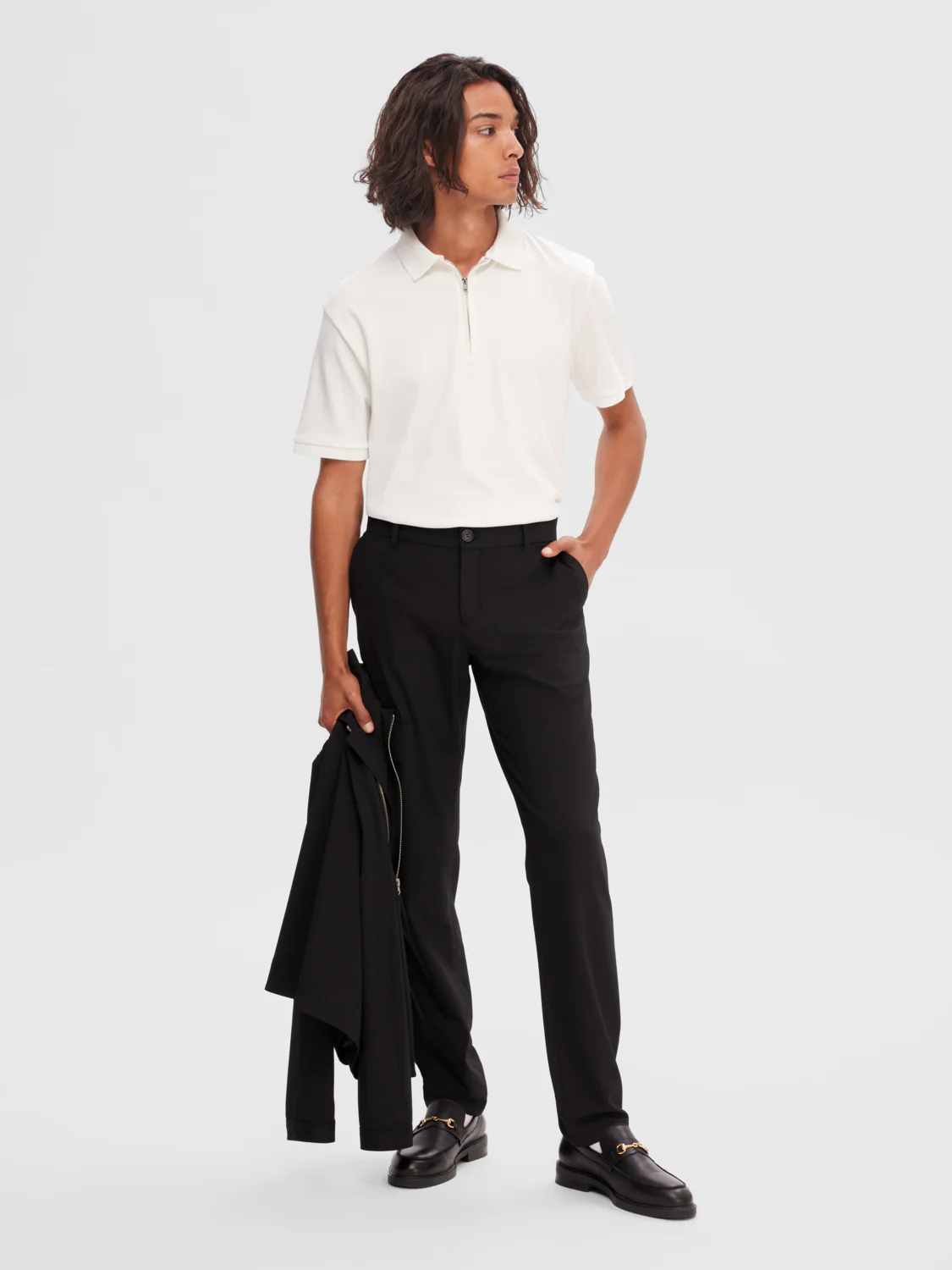 Slim robert flex bukse - black - Image 6
