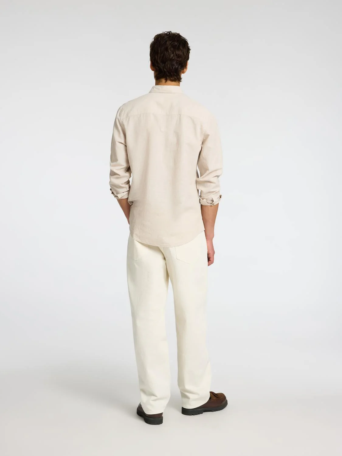 Slim sun skjorte - pure cashmere - Image 4
