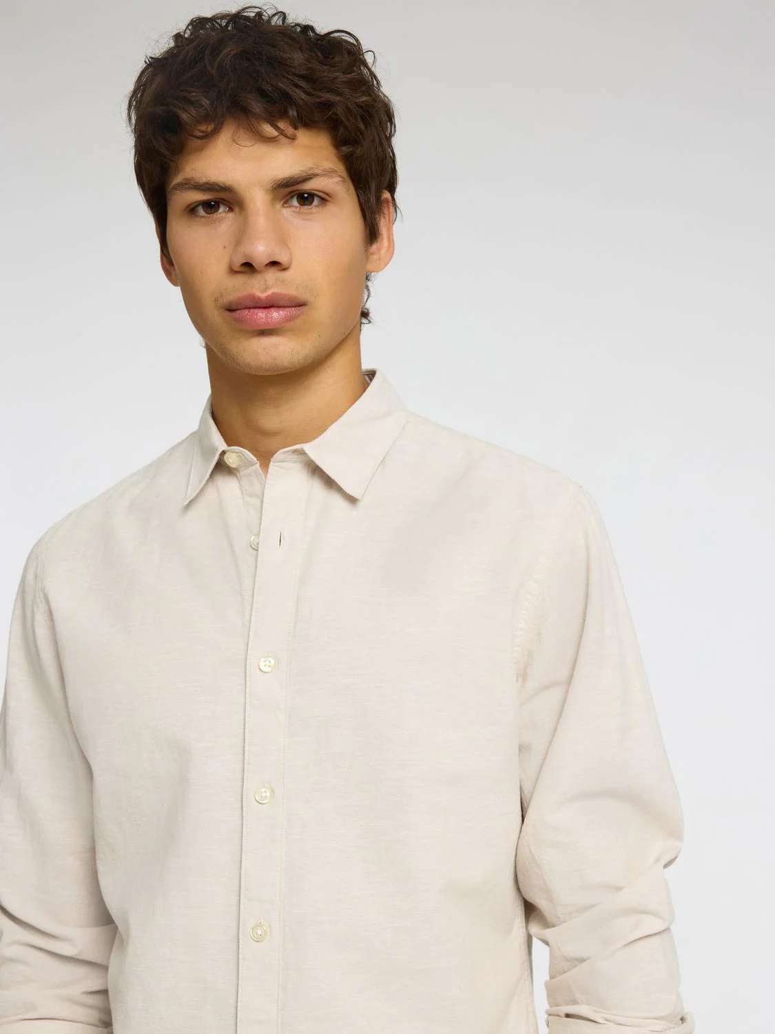 Slim sun skjorte - pure cashmere - Image 6