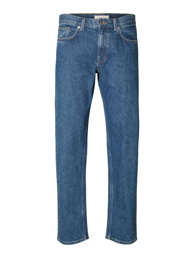 Straight ben kori jeans - medium blue denim