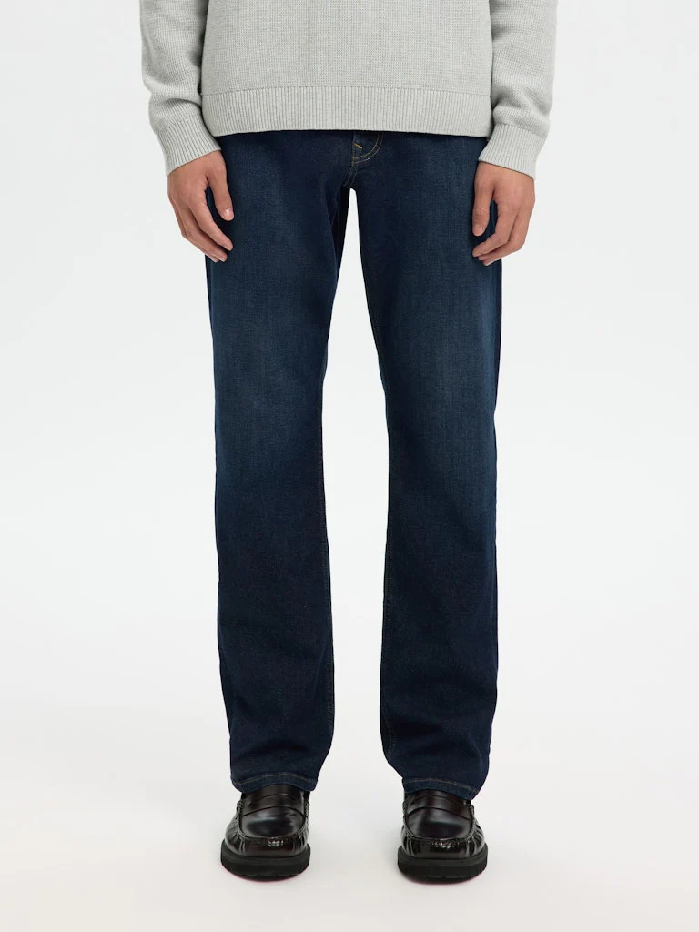 Straight cleo flex jeans - dark blue denim - Image 2