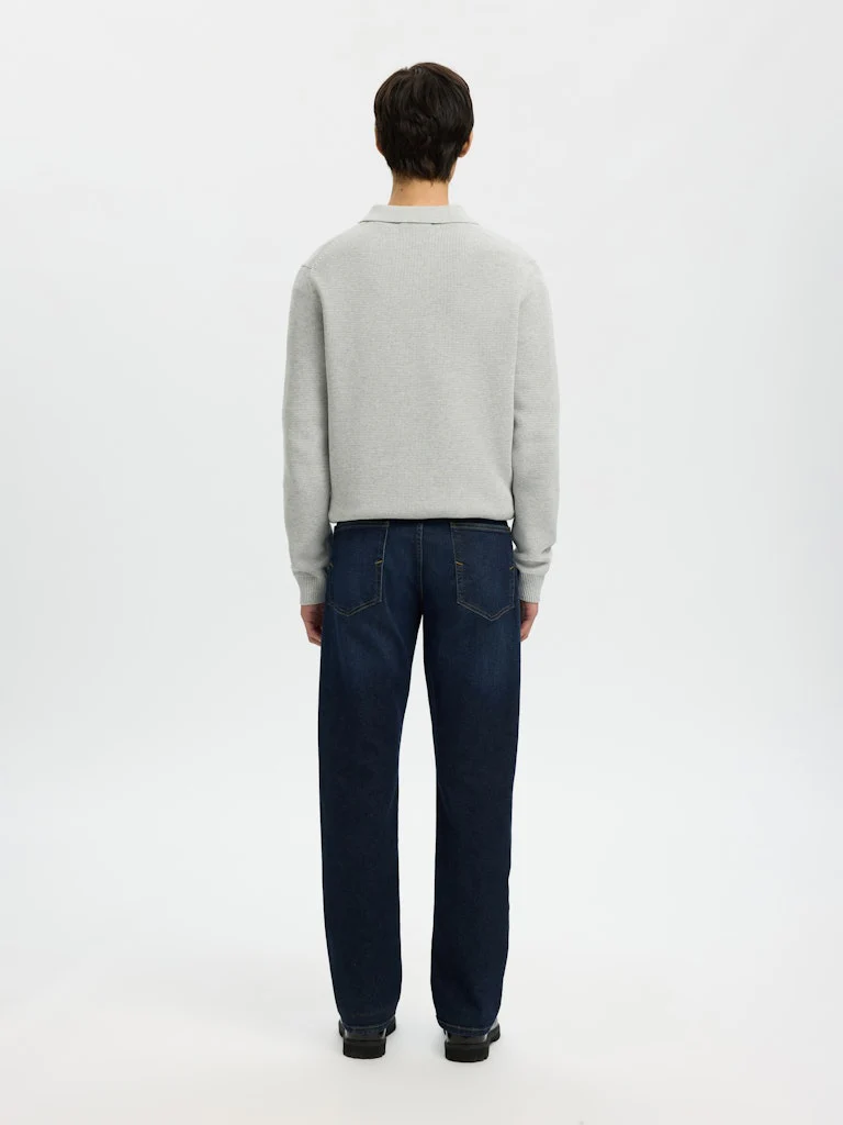 Straight cleo flex jeans - dark blue denim - Image 4