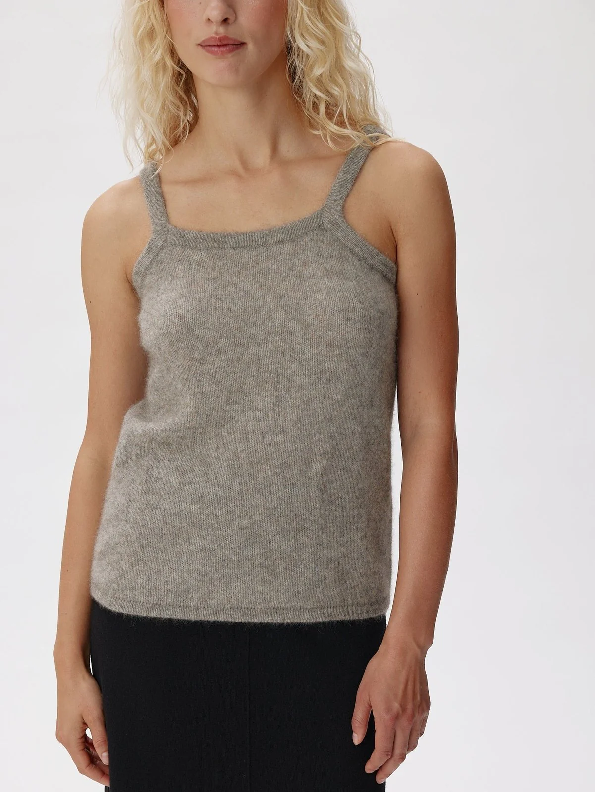 Aurora topp - warm grey beige