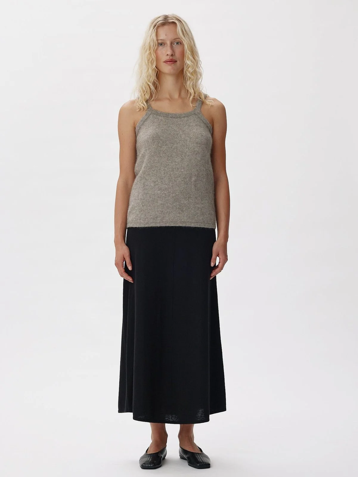 Aurora topp - warm grey beige - Image 4