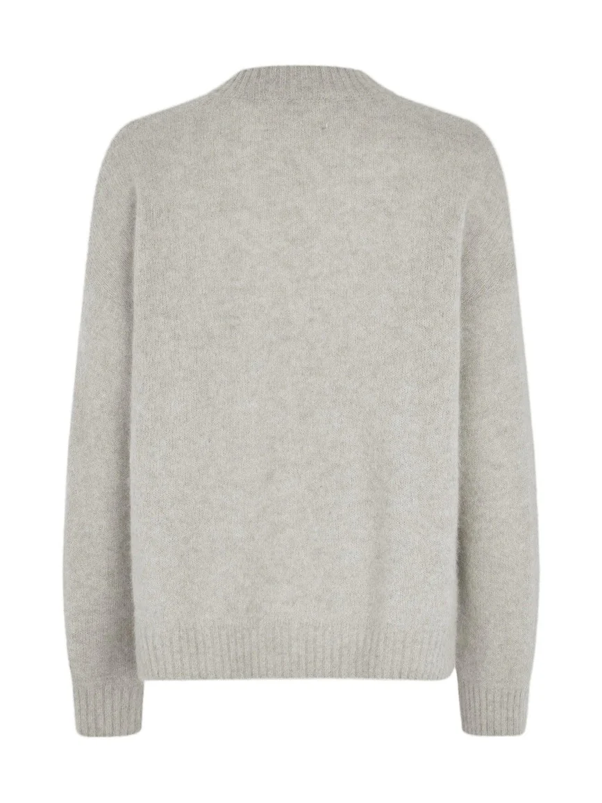 Lola genser - grey melange - Image 2