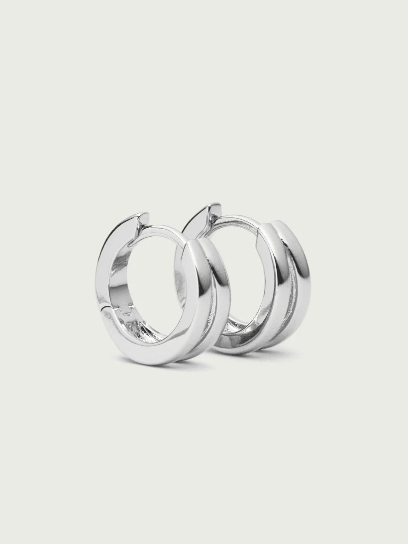 Donna øredobber - silver plated - Image 2